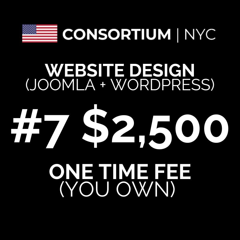 7. Business Website (Wordpress + Joomla Only)