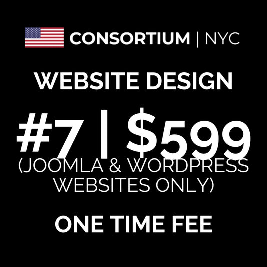 7. Business Website Design (Wordpress + Joomla Only)